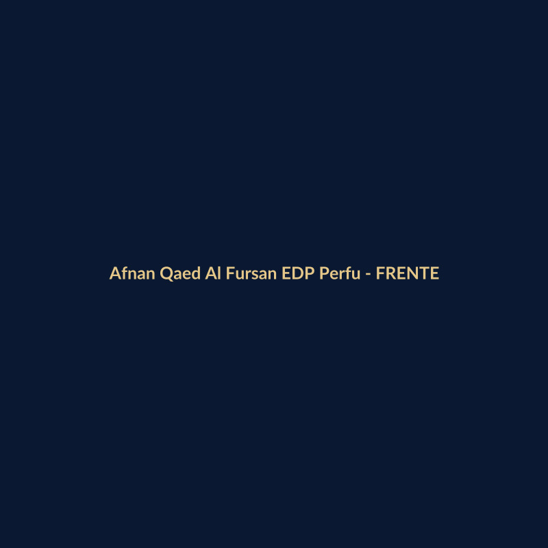 Afnan Qaed Al Fursan EDP Perfume Árabe 60ml - imagem 1