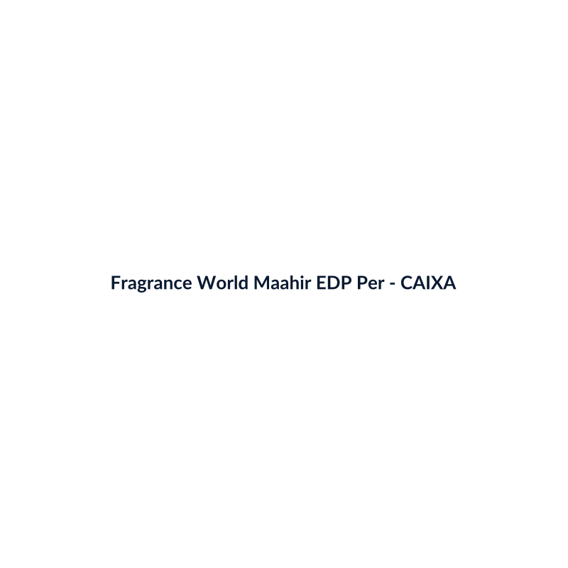 Fragrance World Maahir EDP Perfume Árabe 100ml - imagem 4