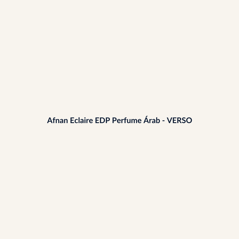 Afnan Eclaire EDP Perfume Árabe 75ml - imagem 2