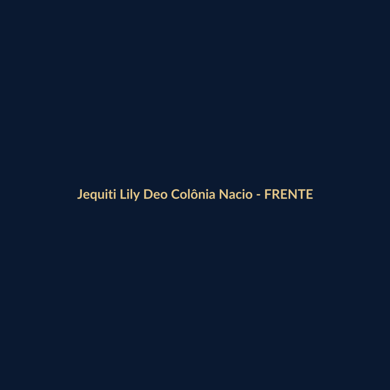 Jequiti Lily Deo Colônia Nacional 50ml - imagem 1