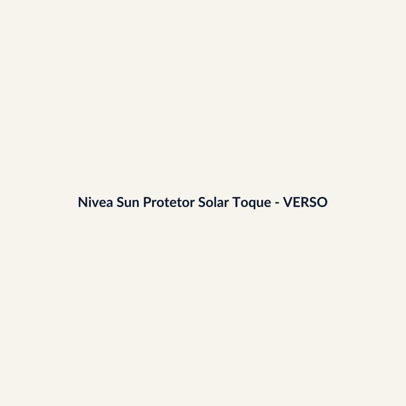 Nivea Sun Protetor Solar Toque Seco FPS 70 Protetor Solar 90ml - imagem 2