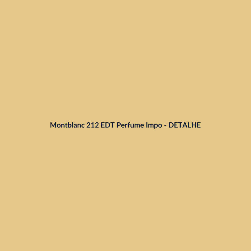 Montblanc 212 EDT Perfume Importado 100ml - imagem 3