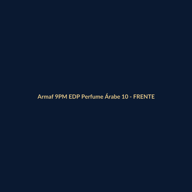 Armaf 9PM EDP Perfume Árabe 100ml - imagem 1