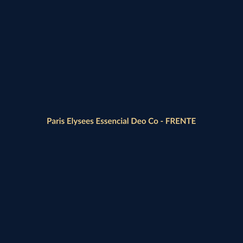 Paris Elysees Essencial Deo Colônia Nacional 100ml - imagem 1