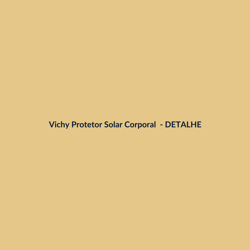Vichy Protetor Solar Corporal FPS 50 Protetor Solar 90ml - imagem 3