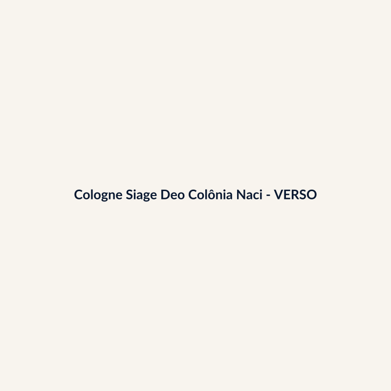 Cologne Siage Deo Colônia Nacional 150ml - imagem 2