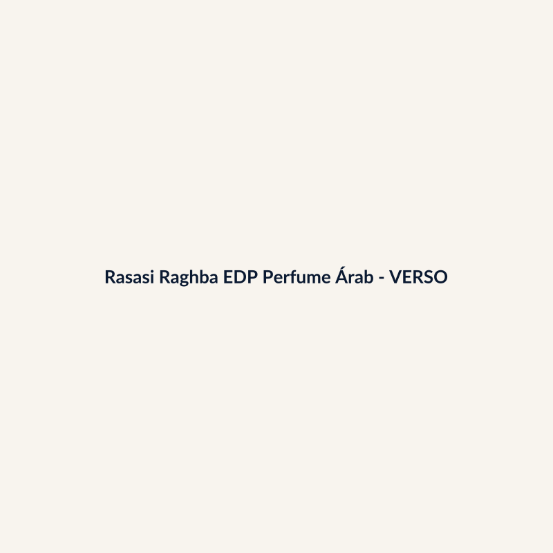 Rasasi Raghba EDP Perfume Árabe 60ml - imagem 2