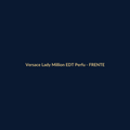 Versace Lady Million EDT Perfume Importado 400ml - imagem 1