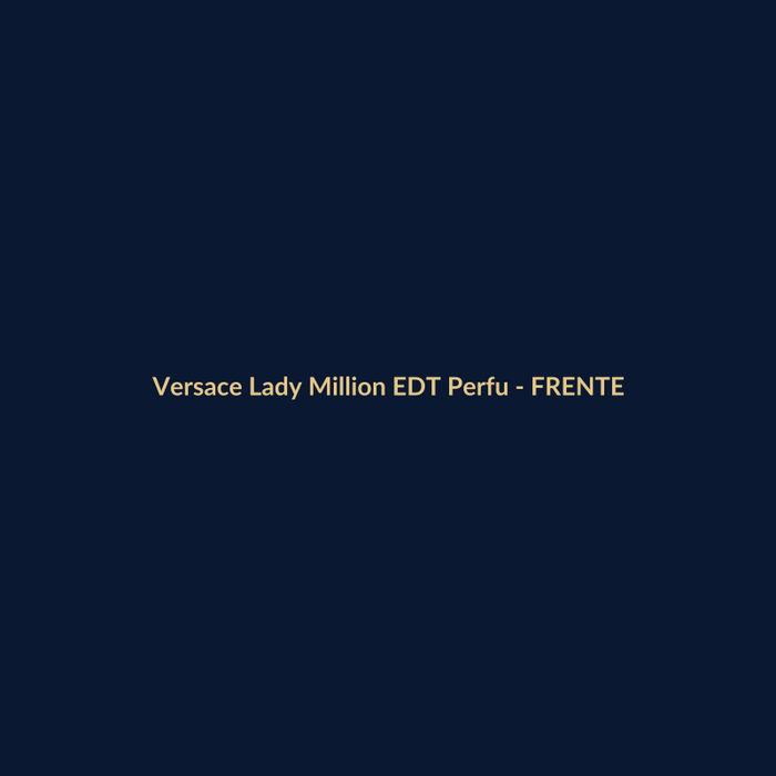 Versace Lady Million EDT Perfume Importado 400ml