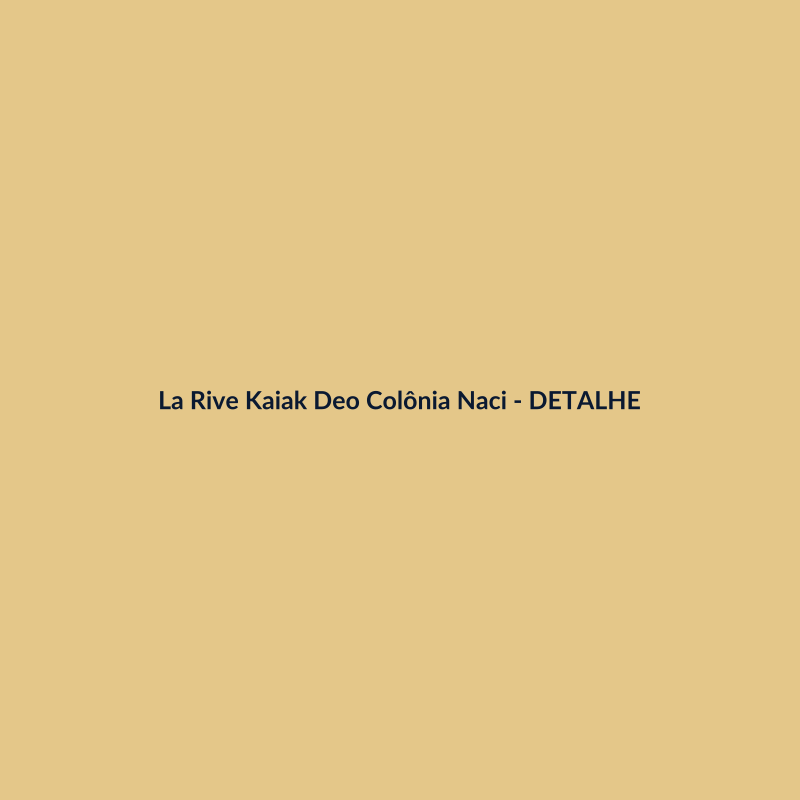 La Rive Kaiak Deo Colônia Nacional 100g - imagem 3
