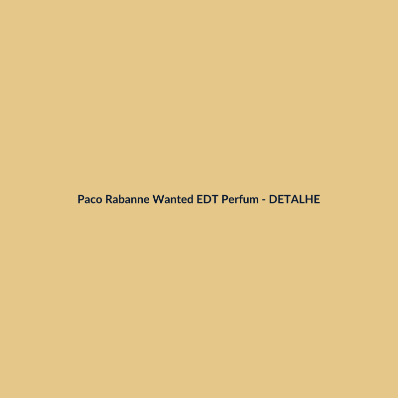 Paco Rabanne Wanted EDT Perfume Importado 30ml - imagem 3