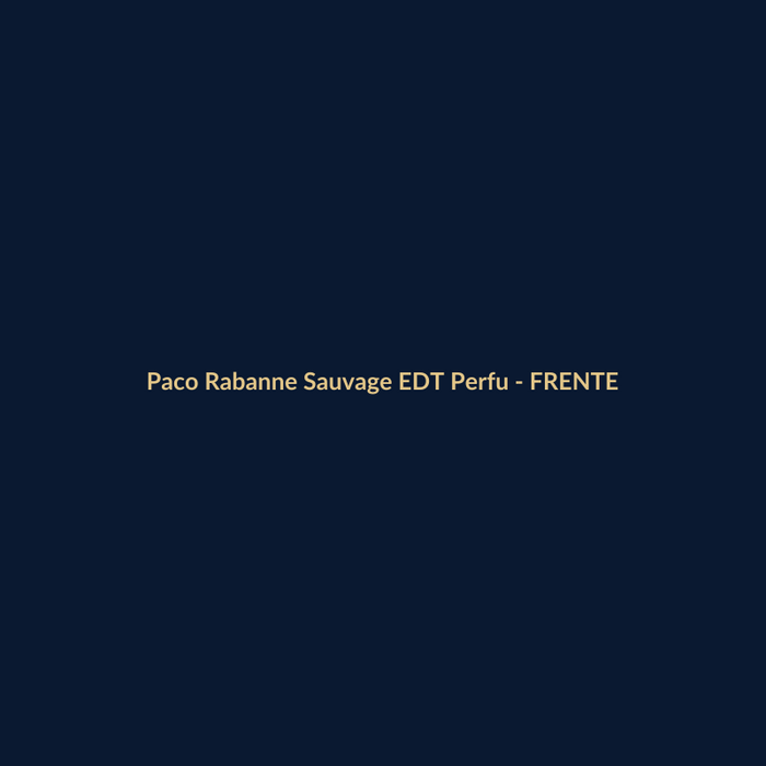 Paco Rabanne Sauvage EDT Perfume Importado 150ml