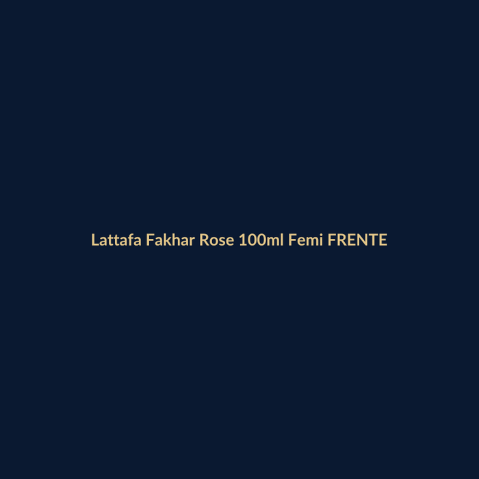 Lattafa Fakhar Rose 100ml Feminino
