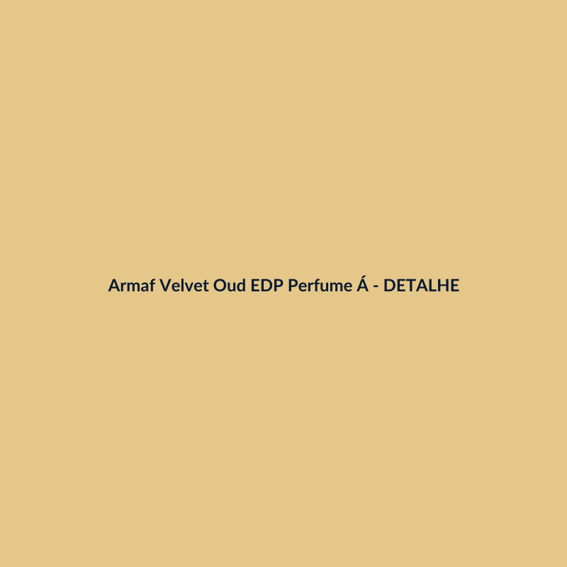 Armaf Velvet Oud EDP Perfume Árabe 90ml - imagem 3