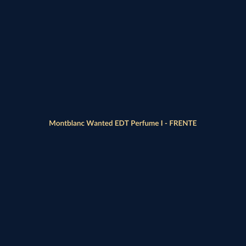 Montblanc Wanted EDT Perfume Importado 100ml - imagem 1