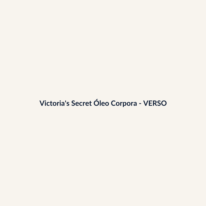 Victoria's Secret Óleo Corporal Body Splash Hidratante 50ml - imagem 2