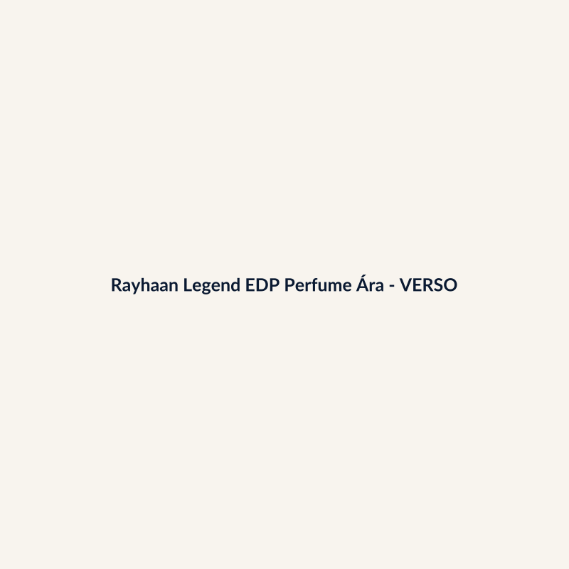 Rayhaan Legend EDP Perfume Árabe 100g - imagem 2