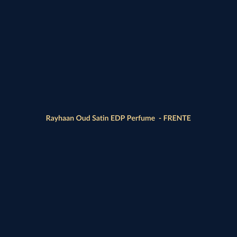 Rayhaan Oud Satin EDP Perfume Árabe 50ml - imagem 1