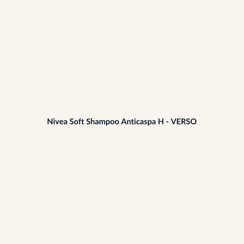 Nivea Soft Shampoo Anticaspa Higiene Pessoal Farmácia 90ml - imagem 2