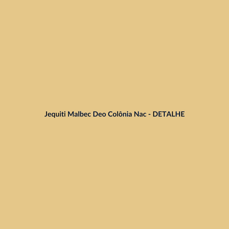 Jequiti Malbec Deo Colônia Nacional 400ml - imagem 3