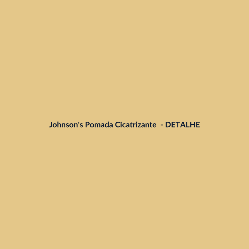 Johnson's Pomada Cicatrizante Higiene Pessoal Farmácia 60ml - imagem 3