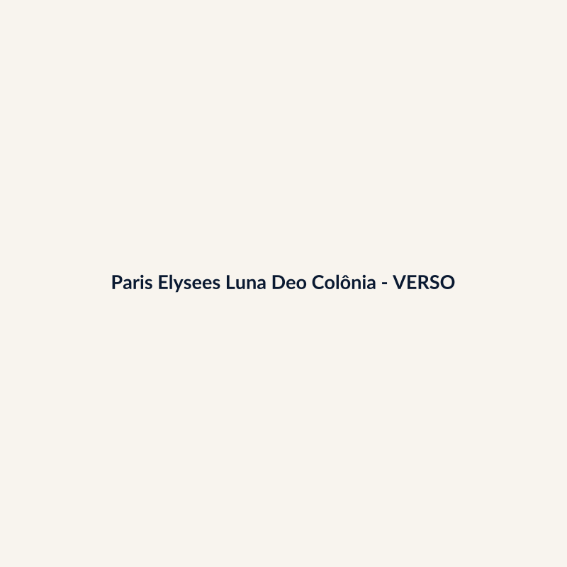 Paris Elysees Luna Deo Colônia Nacional 150ml - imagem 2