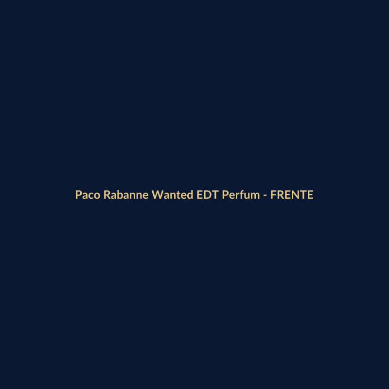 Paco Rabanne Wanted EDT Perfume Importado 90ml - imagem 1