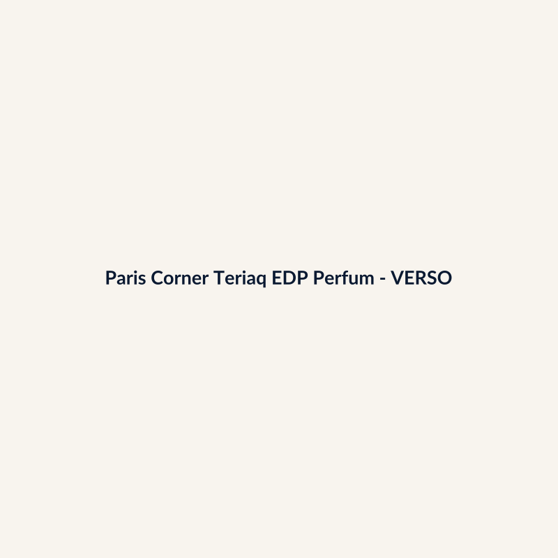 Paris Corner Teriaq EDP Perfume Árabe 100ml - imagem 2