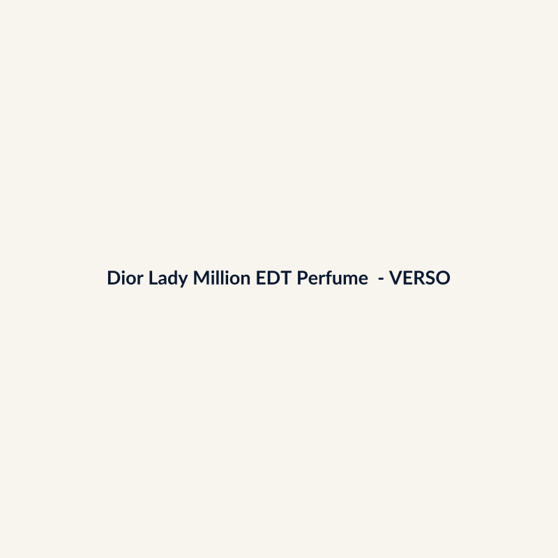 Dior Lady Million EDT Perfume Importado 50ml - imagem 2