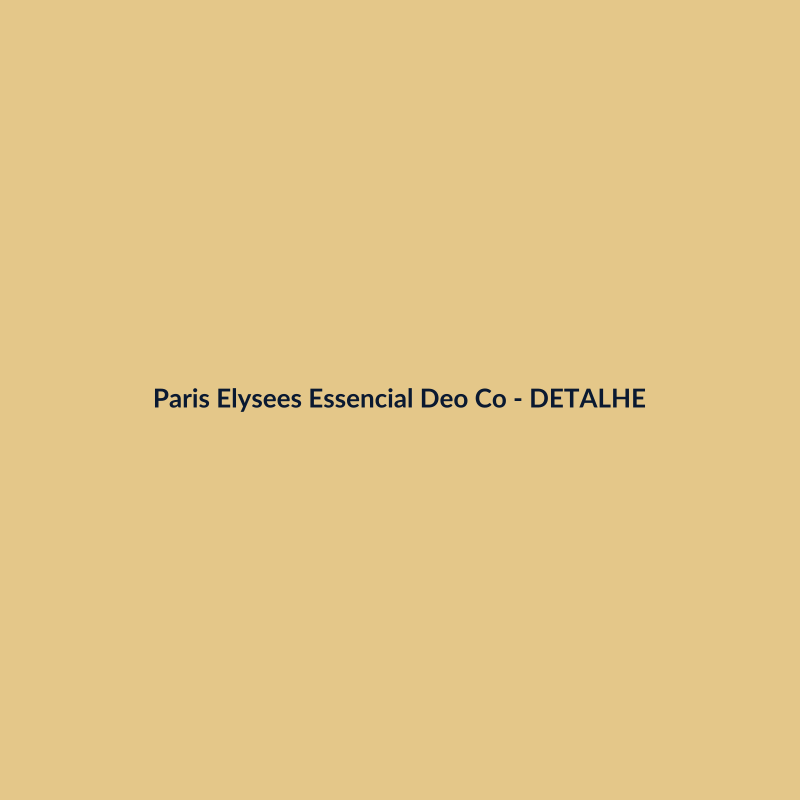 Paris Elysees Essencial Deo Colônia Nacional 60ml - imagem 3