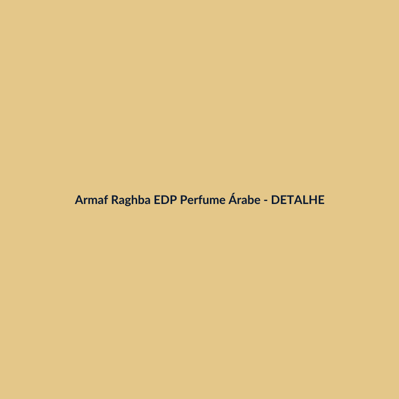Armaf Raghba EDP Perfume Árabe 100ml - imagem 3