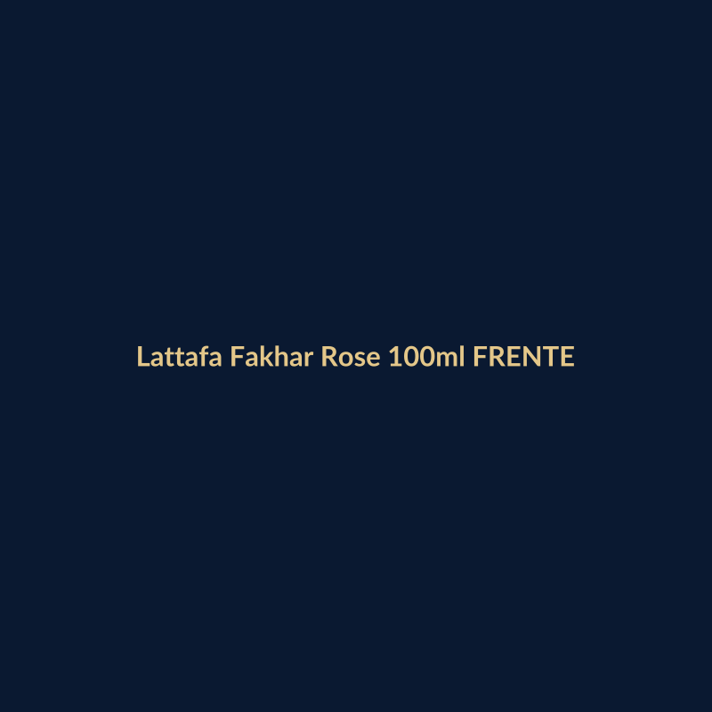 Lattafa Fakhar Rose 100ml Feminino FRENTE