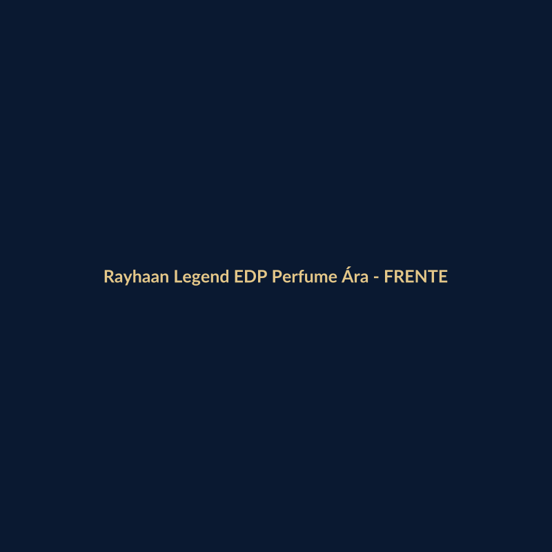 Rayhaan Legend EDP Perfume Árabe 50ml - imagem 1