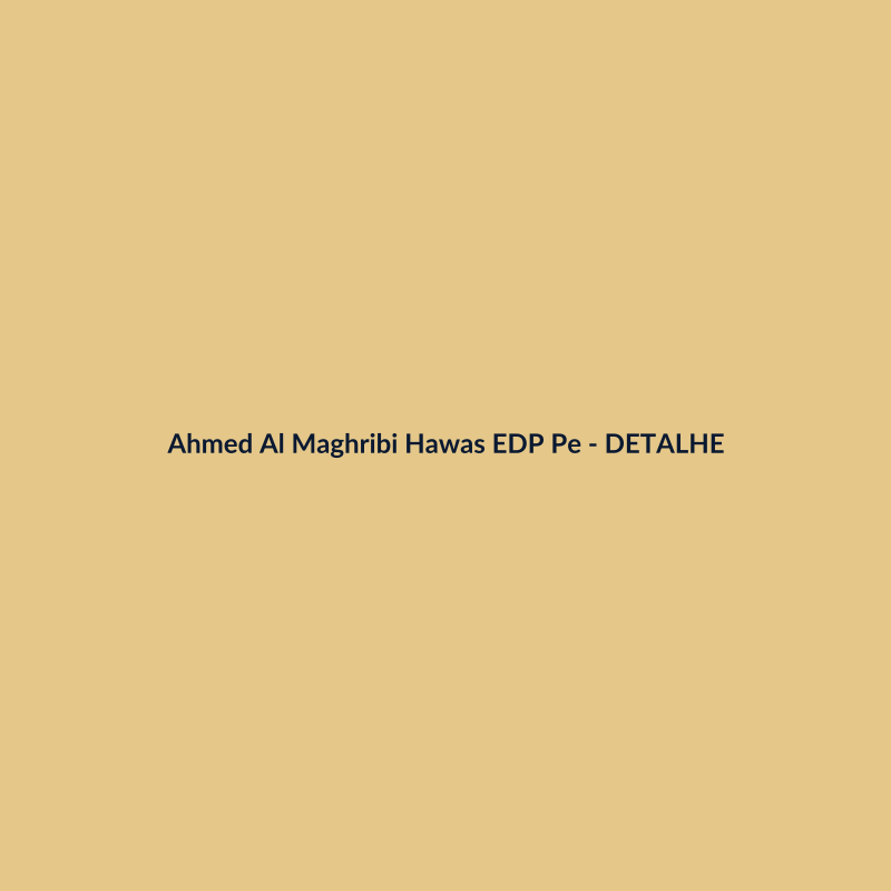 Ahmed Al Maghribi Hawas EDP Perfume Árabe 100g - imagem 3