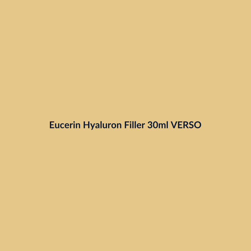 Eucerin Hyaluron Filler 30ml VERSO