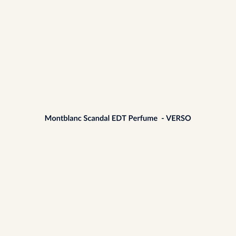 Montblanc Scandal EDT Perfume Importado 50ml - imagem 2