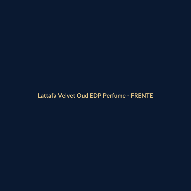Lattafa Velvet Oud EDP Perfume Árabe 150ml - imagem 1