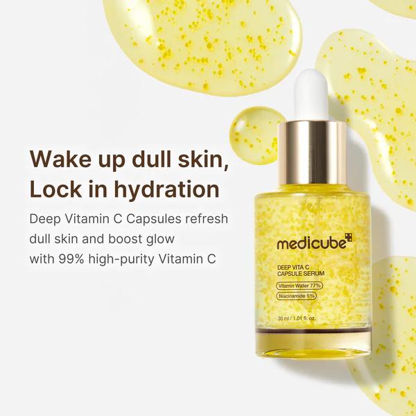 Medicube Sérum com Cápsulas Deep Vita C 30 ml