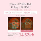 Medicube Discos Tonificantes em Gel PDRN Pink Collagen 70 unidades
