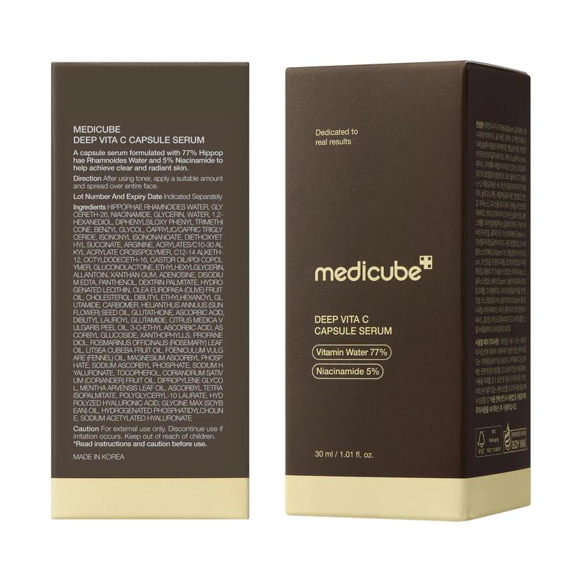 Medicube Sérum com Cápsulas Deep Vita C 30 ml