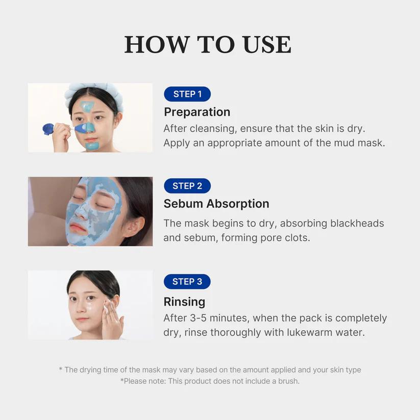 Medicube Máscara de Argila para Cravos Zero Pore 100 ml