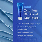 Medicube Máscara de Argila para Cravos Zero Pore 100 ml