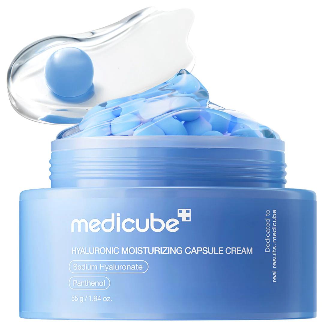 Medicube Creme Hidratante com Cápsulas de Ácido Hialurônico 55 g