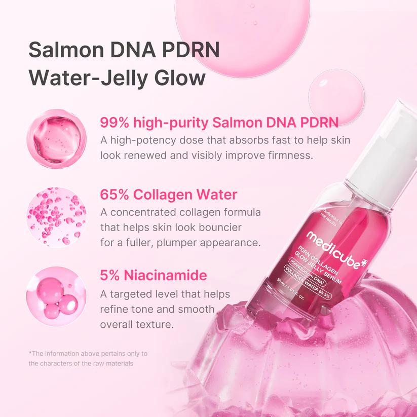 Medicube Sérum em Gel PDRN Collagen Glow 30 ml